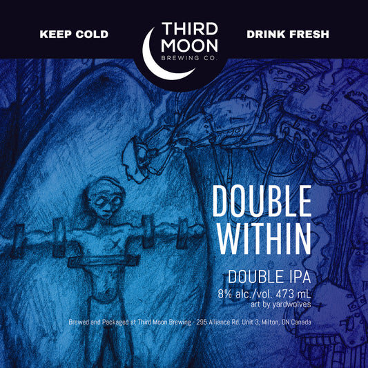Double IPA - 4-pk of "Double Within" tall cans