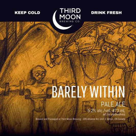 Pale Ale - 4-pk of "Barely Within" tall cans
