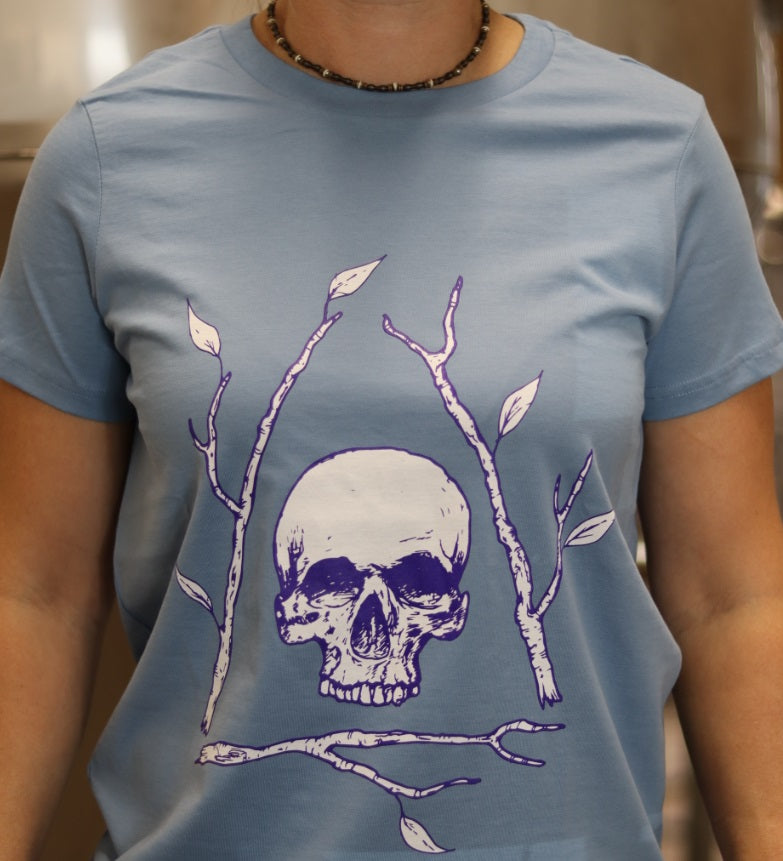 Ladies' Carolina Blue Bone Tree T-shirt